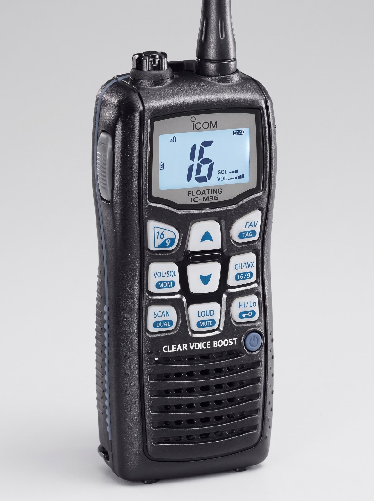 Портативная радиостанция VHF Icom IC-M36 — фото