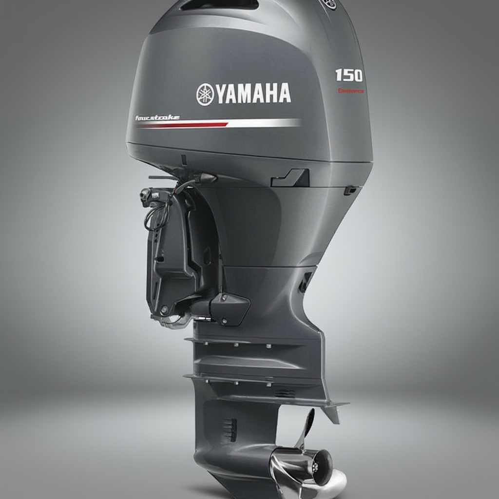 Лодочный мотор Yamaha FL150FETX — фото