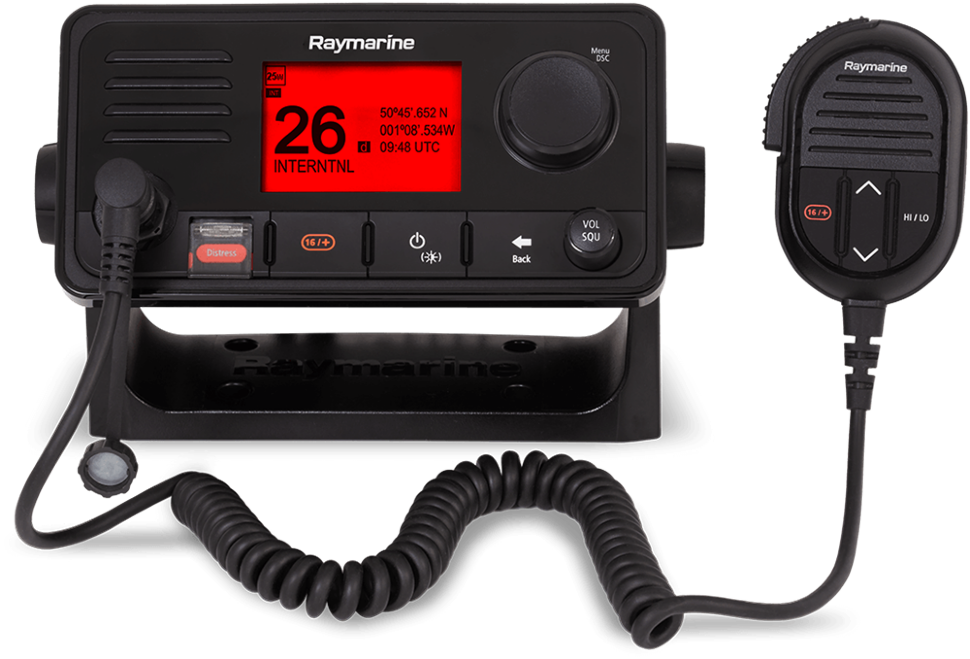 Raymarine Ray63 Vhf Radio (Optional 2nd Handset) With Integrated Gps Receiver